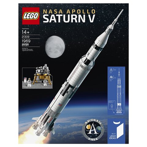 Конструктор LEGO Ideas NASA Аполлон Сатурн-5 21309 Превью 6