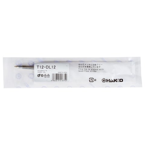 Punta de repuesto para cautín HAKKO T12-DL12 Vista previa  1