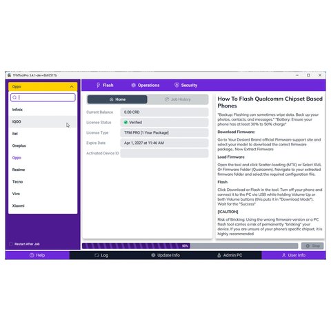 Activación TFM Tool Pro por 1 año Vista previa  1