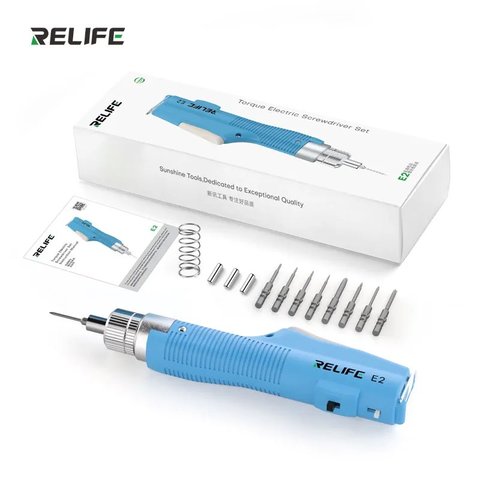 Cordless Power Screwdriver RELIFE E2, (with rotation control, Li-ion 1000mAh, 350/600/850 RPM) Preview 8