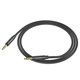 AUX-кабель Hoco UPA19, TRS 3.5 мм, 100 см, чорний, в нейлоновому обплетенні, #6931474759863 Прев'ю 1