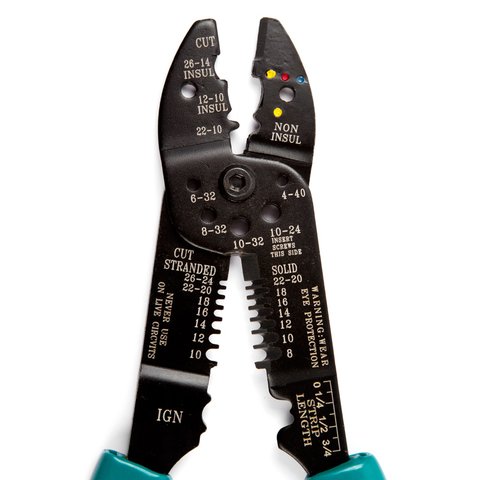 Heavy Duty Wire Stripper/Crimper Pro'sKit CP-413G Preview 1