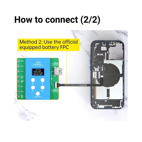 JC ID Q1 Battery Health Quick Repair for iPhone 11 / 12 / 13 / 14 / 15 series Preview 4