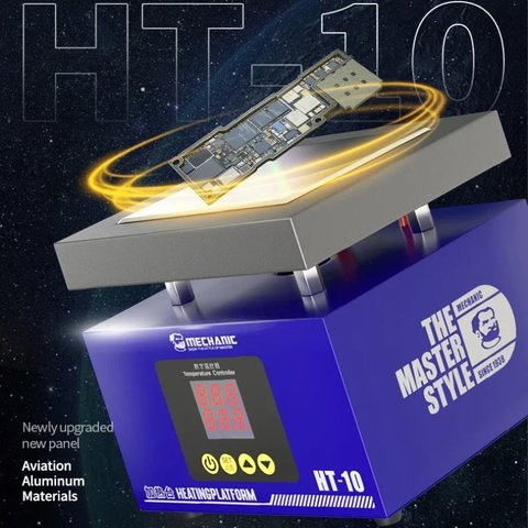 Preheating Platform Mechanic HT-10, (for motherboards repairing, 10*10cm, 20-320°С, 260W) Preview 1