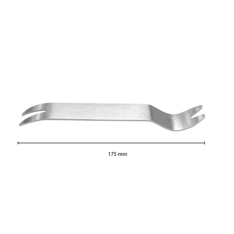 Herramienta para tapicería (acero inoxidable, 175×20 mm) Vista previa  1