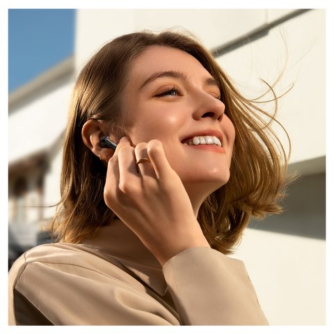 Auricular Baseus Storm 3, inalámbrica, negra, con funda de carga, con cable USB Tipo-C, #NGTW140101 Vista previa  2