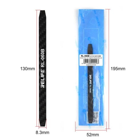 Espátula RELIFE RL-060B, para desensamblar dispositivos móviles, carboxìlico Vista previa  1
