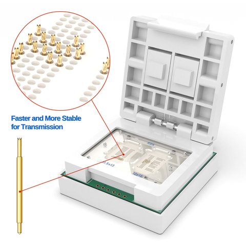 Adaptador eMMC / eMCP BGA221 / BGA254 para UFI-Box (versión mejorada) Vista previa  4