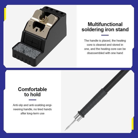 Estación de soldadura GVM T210D, digital, 60 W Vista previa  9