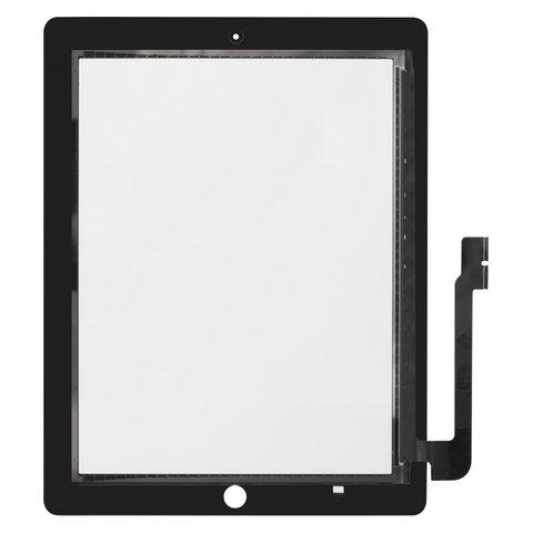Сенсорный экран для iPad 3, iPad 4, черный, #A1403 / A1416 / A1430 / A1458 / A1459 / A1460 Превью 3