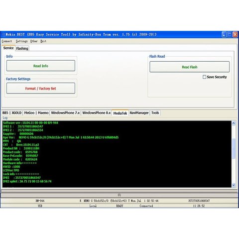 ATF/Cyclone/JAF/MXBOX HTI/UFS/Universal Box F-Bus/USB-кабель для Nokia 108 Превью 8
