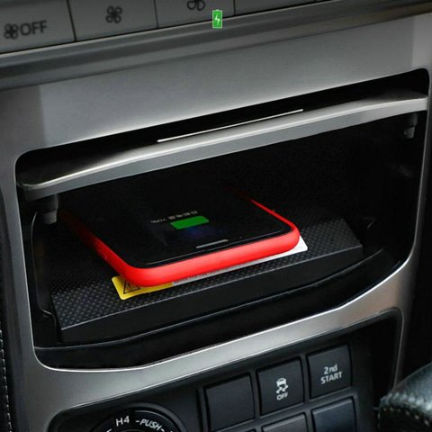 Безпровідна зарядка QI для Toyota Prado 2013-2021 р.в. Прев'ю 1