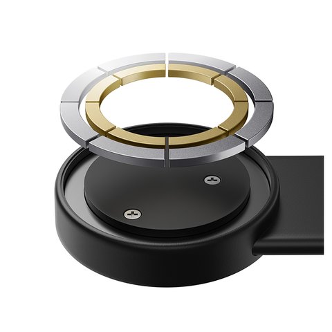 Автомобильный держатель Baseus C02 Magnetic, черный, магнитный, клейкая основа, #SUCC000201 Превью 4