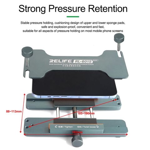 Держатель RELIFE RL-601S Mini, для ремонта мобильных устройств Превью 3
