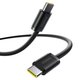 USB кабель Baseus Dynamic 4, 2xUSB тип-C, 100 см, 100 Вт, черный, в нейлоновой оплетке, #P10381400111-00 Превью 1