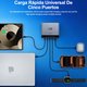 Мережевий зарядний пристрій RELIFE Q8, 165 Вт, Quick Charge, Power Delivery (PD), сірий, 5 портів Прев'ю 3