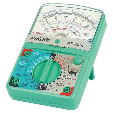 Aналоговый мультиметр Pro'sKit MT-2007N