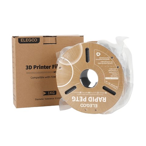 Філамент для 3D-принтера ELEGOO Rapid PETG Beige, 1 кг Прев'ю 1